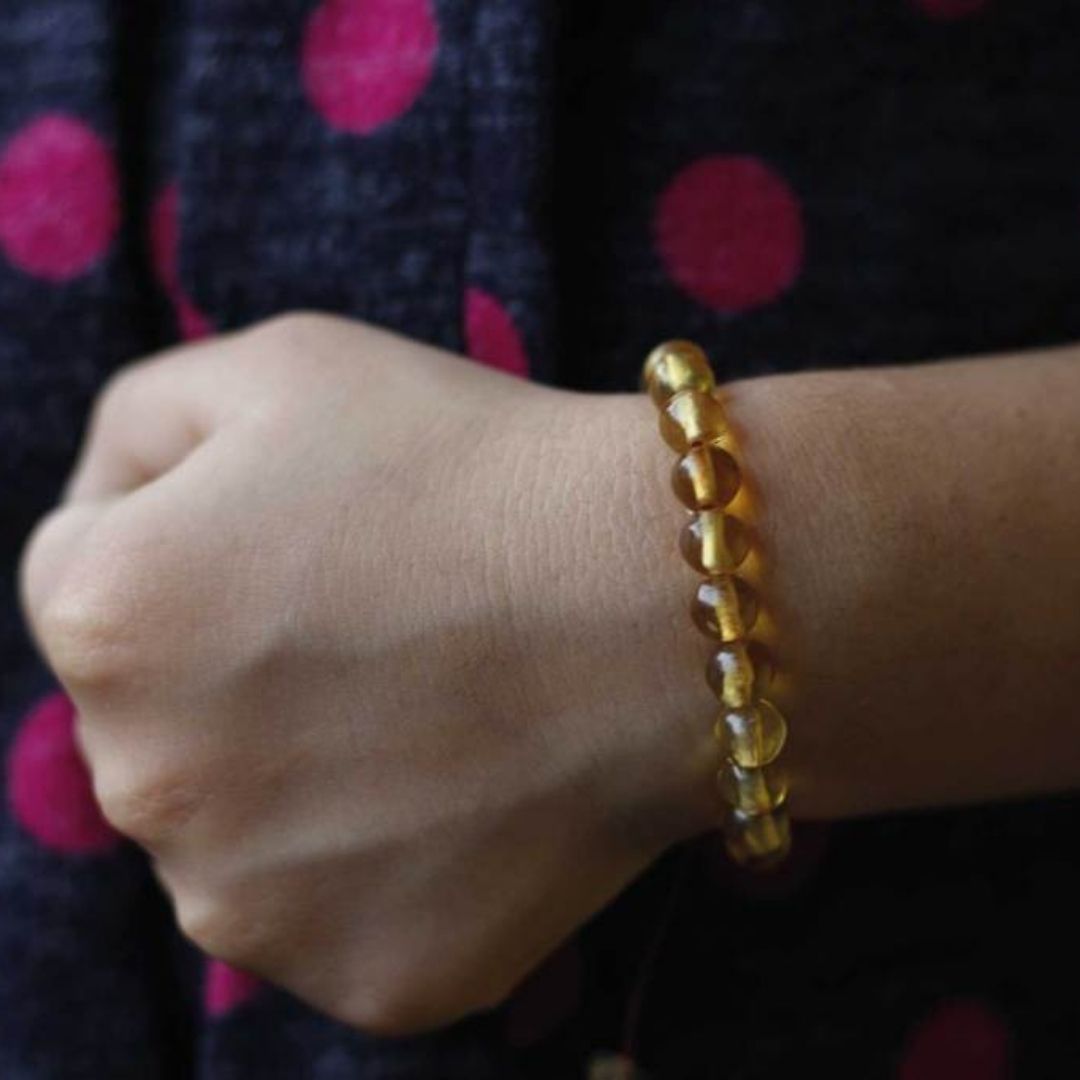 Pulsera para Bebé de Ámbar de Chiapas Caricias Maternales