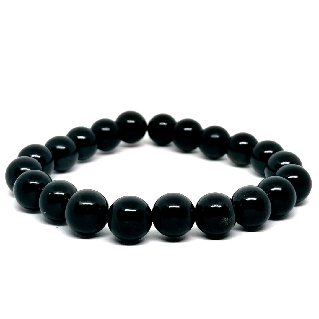Pulsera de Obsidiana Dorada