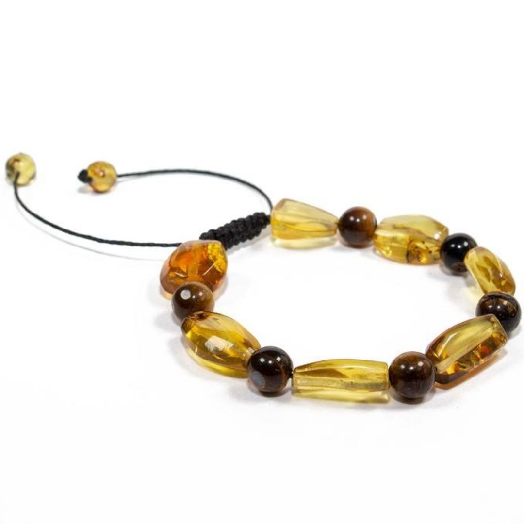 Pulsera de Ámbar de Chiapas Inicio/Vida