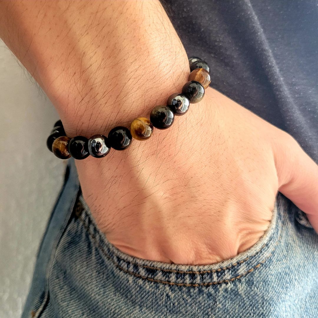 Pulsera de Minerales “Triple Protección´”